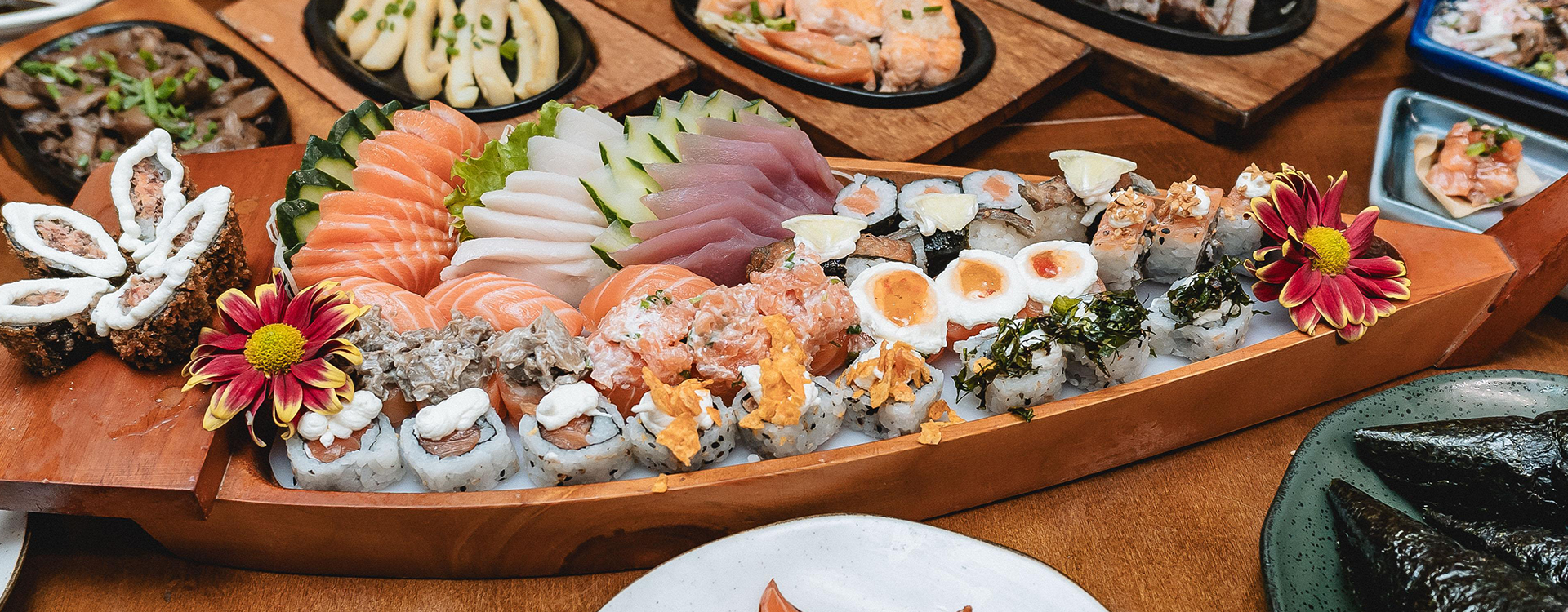 Foto ilustrativa de combinado de salmão